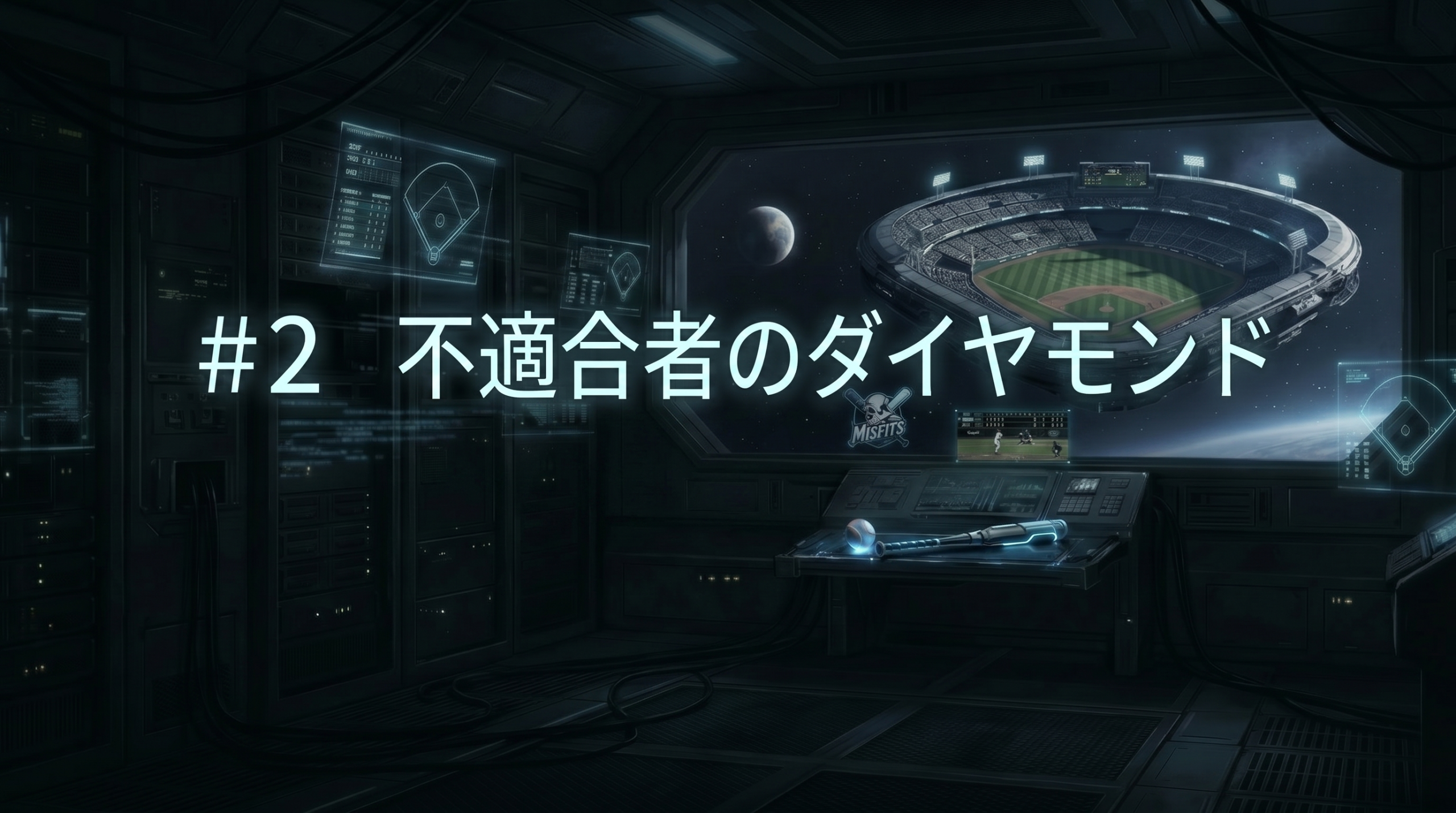 【第二部】野球SF短編小説『―不適合者のダイヤモンド―』